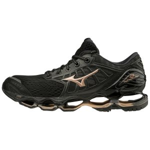 Mizuno Wave Prophecy 9 Bayan Koşu Ayakkabısı Siyah (Tr.JTQ)